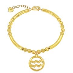 Lắc tay cung hoàng đạo Bảo Bình vàng 24K DOJI BFB7000430A1XX0