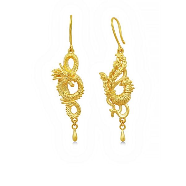 Hoa tai vàng 24K DOJI BFE6003110A1XX0