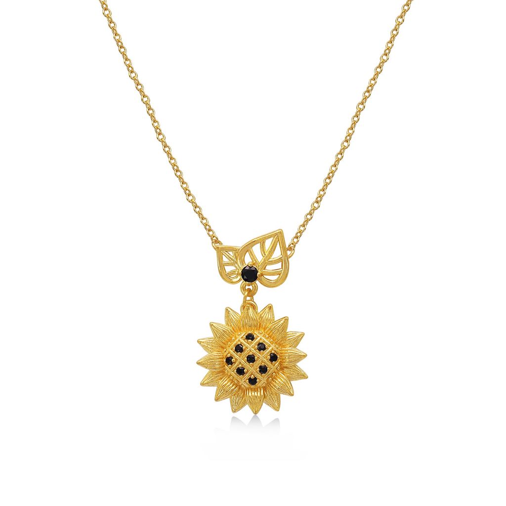 Dây liền mặt vàng 24K gắn đá CZ DOJI BLN7004100A1CZ1 