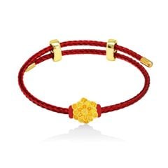 Vòng charm hoa sen vàng 24K DOJI BCB5003610A1XX1