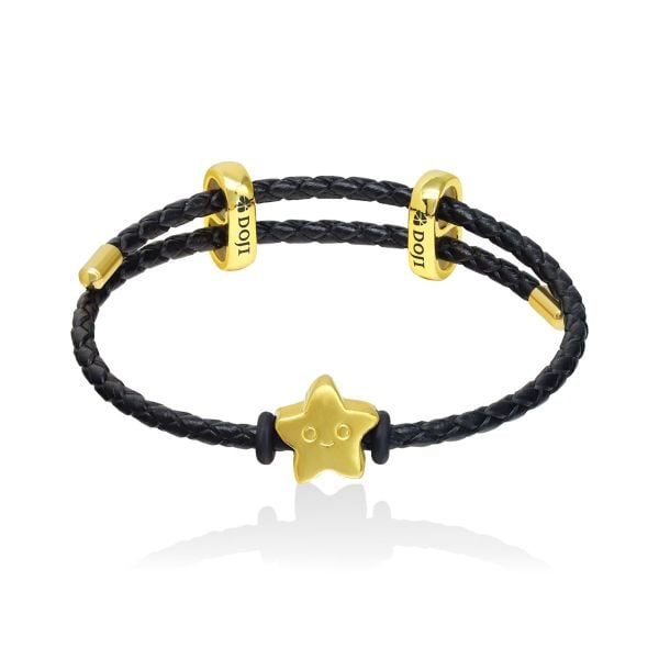 Vòng charm ngôi sao vàng 24K DOJI BCB6004060A1XX1
