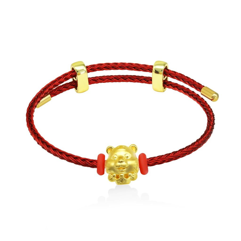 Vòng charm kim dần vàng 24K DOJI BCB5004130A1XX1 