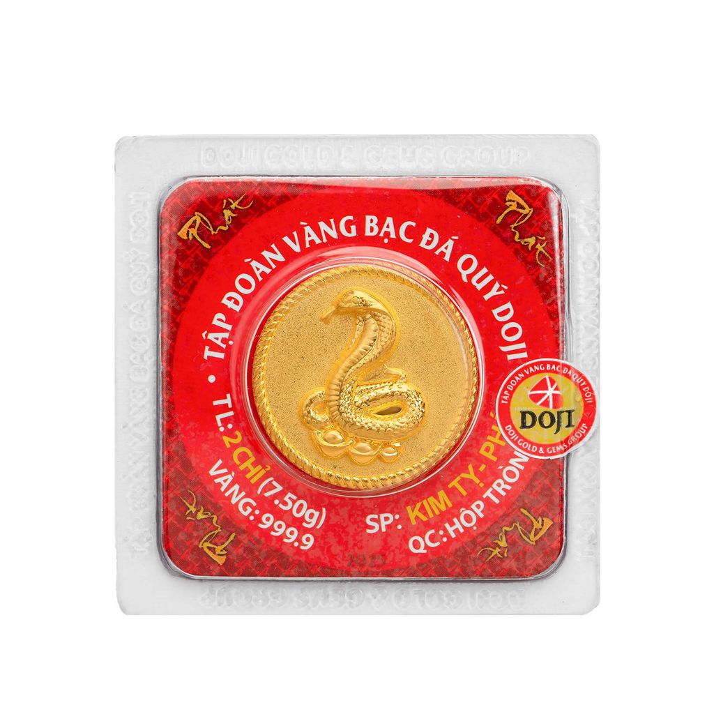 Kim Tỵ Phát Lộc (2 chỉ) 