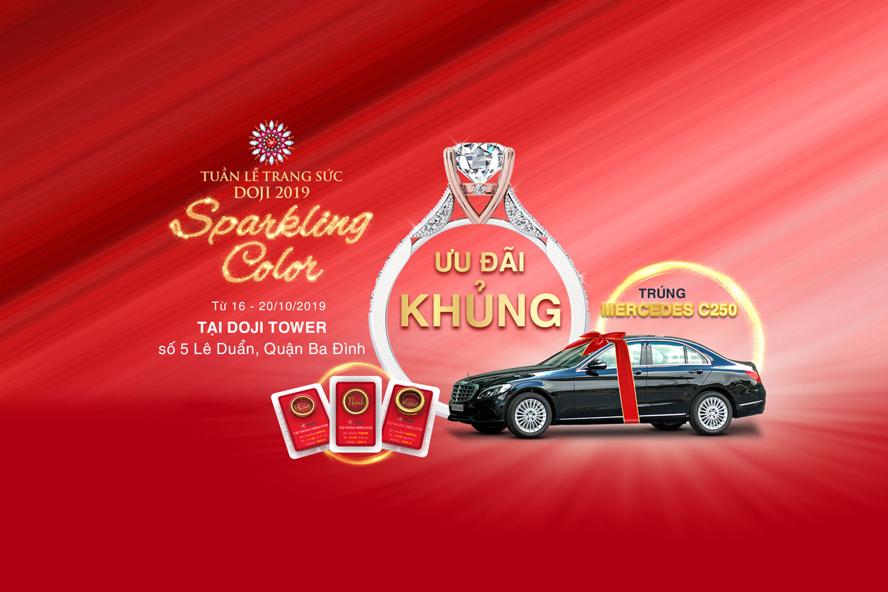 Sparkling Color - Tuần lễ Trang sức DOJI 2019