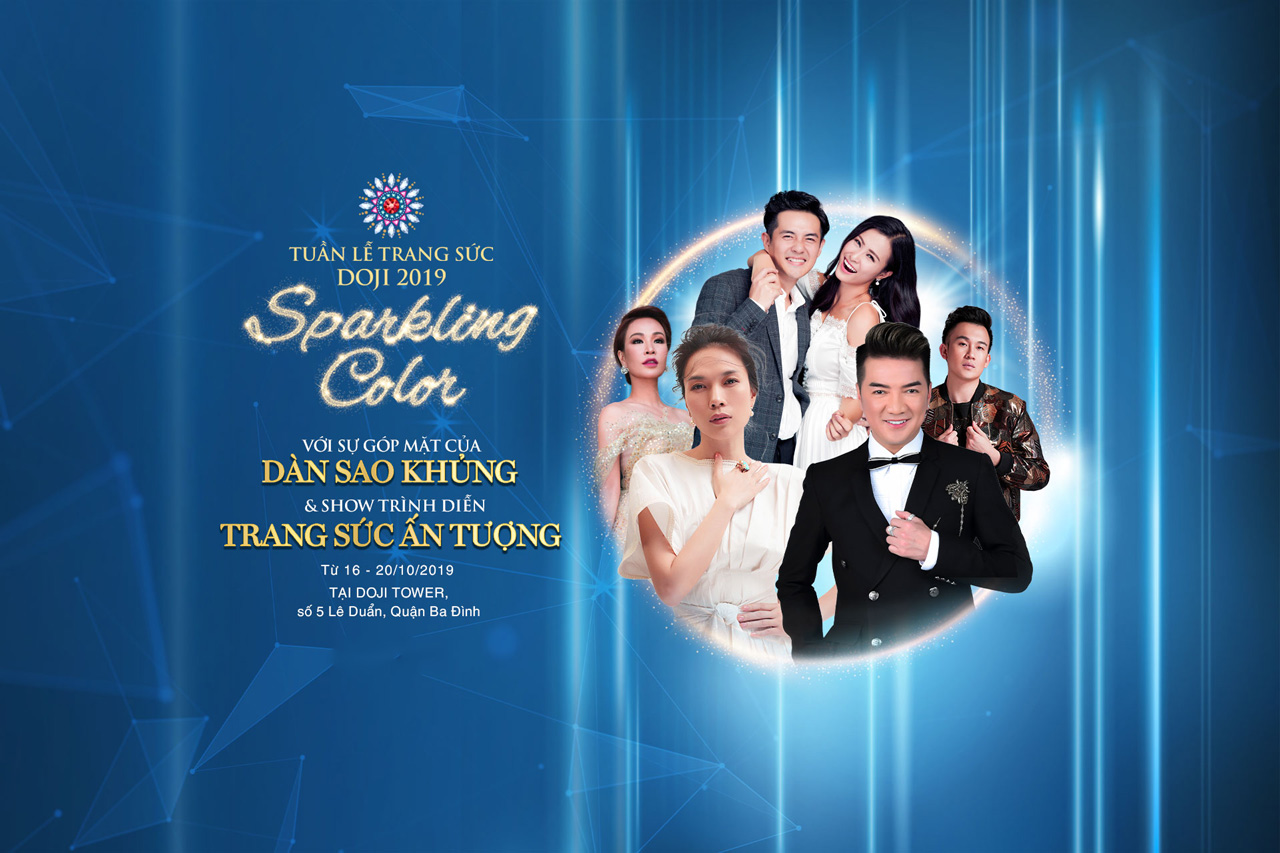 Sparkling Color - Tuần lễ Trang sức DOJI 2019