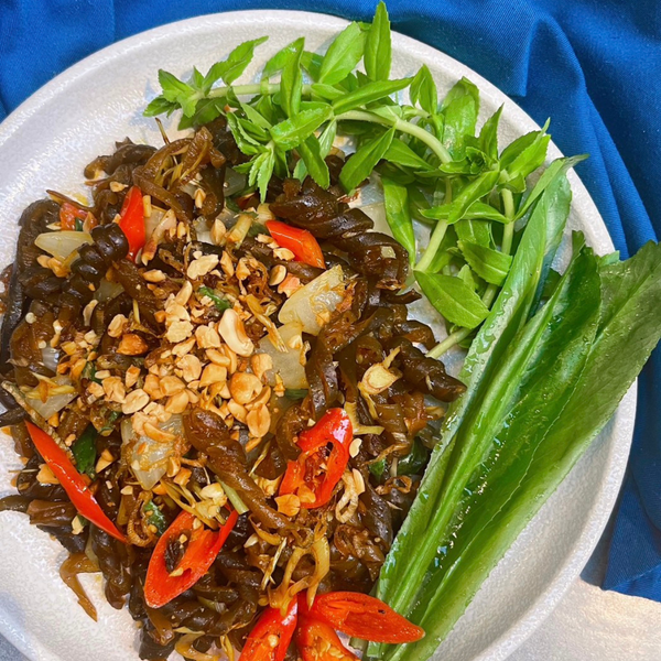  Tảo Chile Xào Sả Ớt 