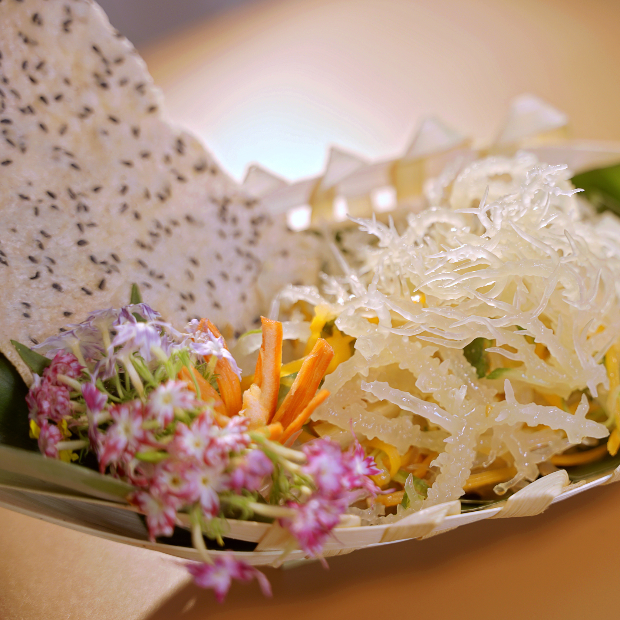  Gỏi Rong Sụn Sốt Chanh Dây 
