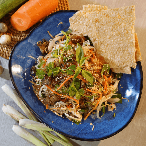  Gỏi Chân Nấm Bóp Thấu 