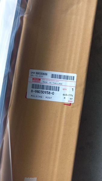 GENUINE ISUZU MOLDING ROOF 8980309380