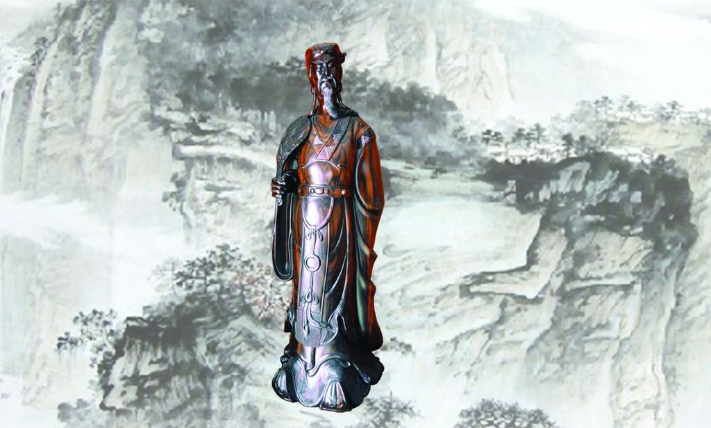 Tượng Khổng Tử Gỗ Trắc