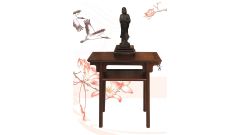 Bàn Án Gỗ Chiêu Liêu - B009