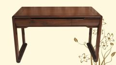 Bàn Học Chân Cuốn - Gỗ Chiêu Liêu - B037