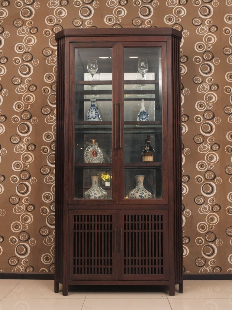 Tủ kính (gương hậu, có đèn)