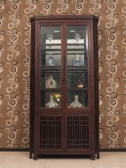 Tủ kính (gương hậu, có đèn)