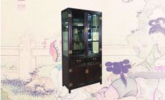 Tủ kính (gương hậu, có đèn)