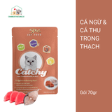  5Plus Catchy- Pate Dạng Thạch- Pate Dinh Dưỡng Cho Mèo 70gr 