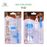  Bình Ti Bình Sữa Chó Mèo Sơ Sinh 60ml, 150ml 