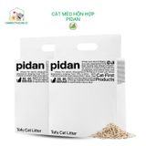  Cát Mèo- Cát Mèo Hỗn Hợp Cát Đậu Nành Và Cát Đất Sét- Pidan- Túi 2.4kg 