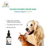  Dung Dịch Bổ Thận Chó Mèo- Kidney Support Gold- Pet Wellbeing- Hàng Mỹ- 59ml- Preorder 