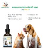  Dung Dịch Hỗ Trợ Hệ Miễn Dịch Chó Mèo- LIFE GOLD Pet WellBeing- Hàng Mỹ- 59ml- Preorder 