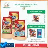  [Quà Tặng] Combo 2 Gói Thức Ăn Hạt Silver Spoon Cho Mèo- Gói 40gr 