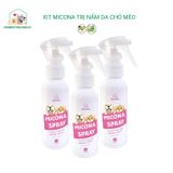  Xịt Nấm Da Chó Mèo Micona Spray Giảm Viêm Da, Nấm Da 100ml 