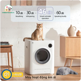  Nhà Vệ Sinh Mèo Tự Động Size Lớn 8L- Wifi - Pet Marvel 