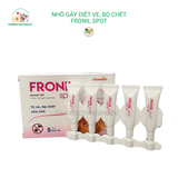  [Mẫu mới] Fronil Spot Nhỏ Gáy Diệt Ve Bọ Chét Cho Chó- Ống 0.67ml 