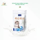  Sữa Bột Dinh Dưỡng Cho Mèo Miu Milk Pro Pet 100gr 