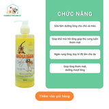  Sữa Tắm Dưỡng Mượt Lông Cho Chó Mèo Vemedim 300ml 