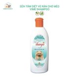  Sữa Tắm Diệt Ve Rận Bọ Chét Chó Mèo Vime Shampoo Vemedim 300ml 