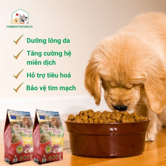  Thức Ăn Dinh Dưỡng Cao Cấp Cho Chó Pro-Pet GrandMagic-Túi 1kg 