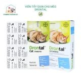  Viên Tẩy Giun Cho Mèo Drontol Bayer - Hàng cao cấp 