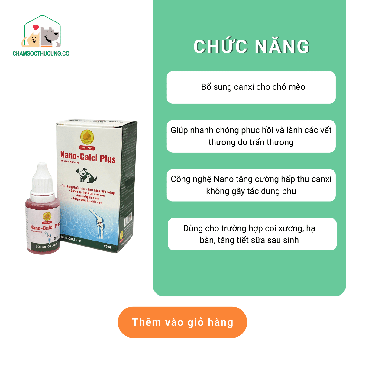  Combo Phục Hồi Sức Khoẻ Sau Sinh Cho Giống Cái 