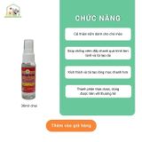  Xịt Nấm Da, Viêm Da Cho Chó Mèo- Thảo Dược Lành Tính- Win Max01 30ml 