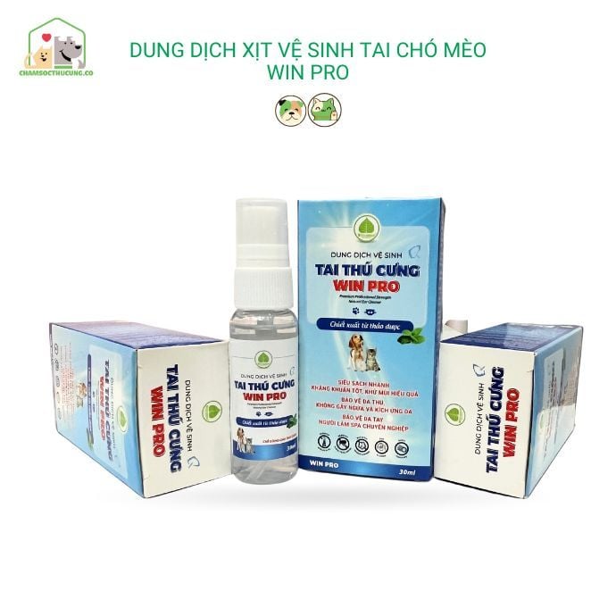  Combo Vệ Sinh Tai Chó Mèo 