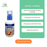  Combo Diệt Và Phòng Ngừa Ve Rận Chó Mèo Hantox 