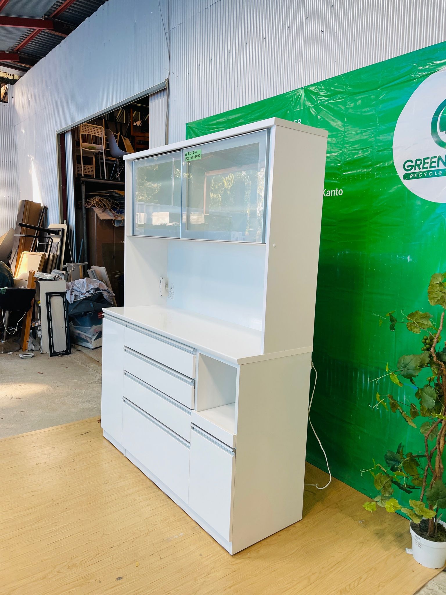 Tủ bếp G3123A Nitori 1500x500x2000(kitchen greennippongroup