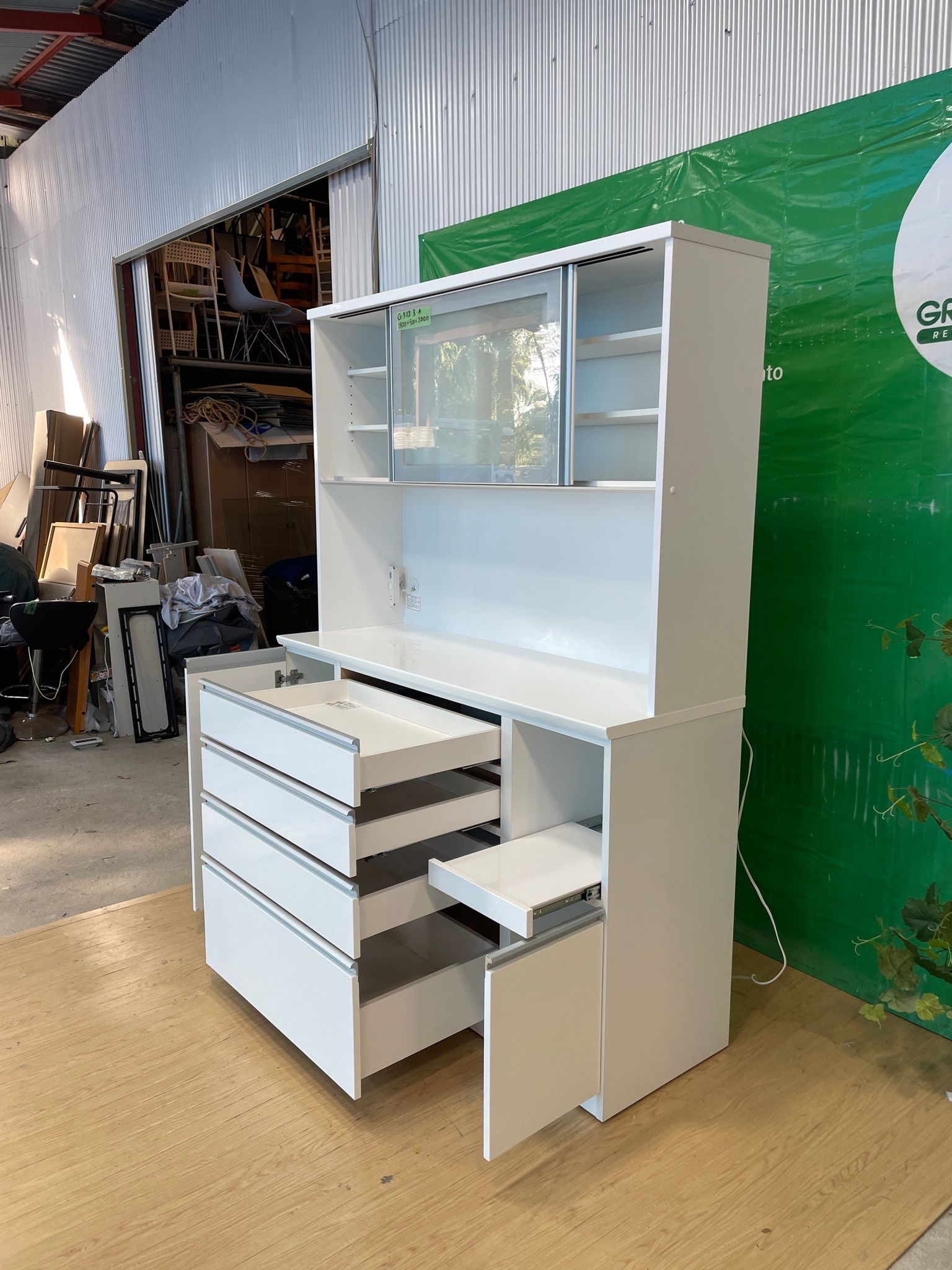 Tủ bếp G3123A Nitori 1500x500x2000(kitchen greennippongroup