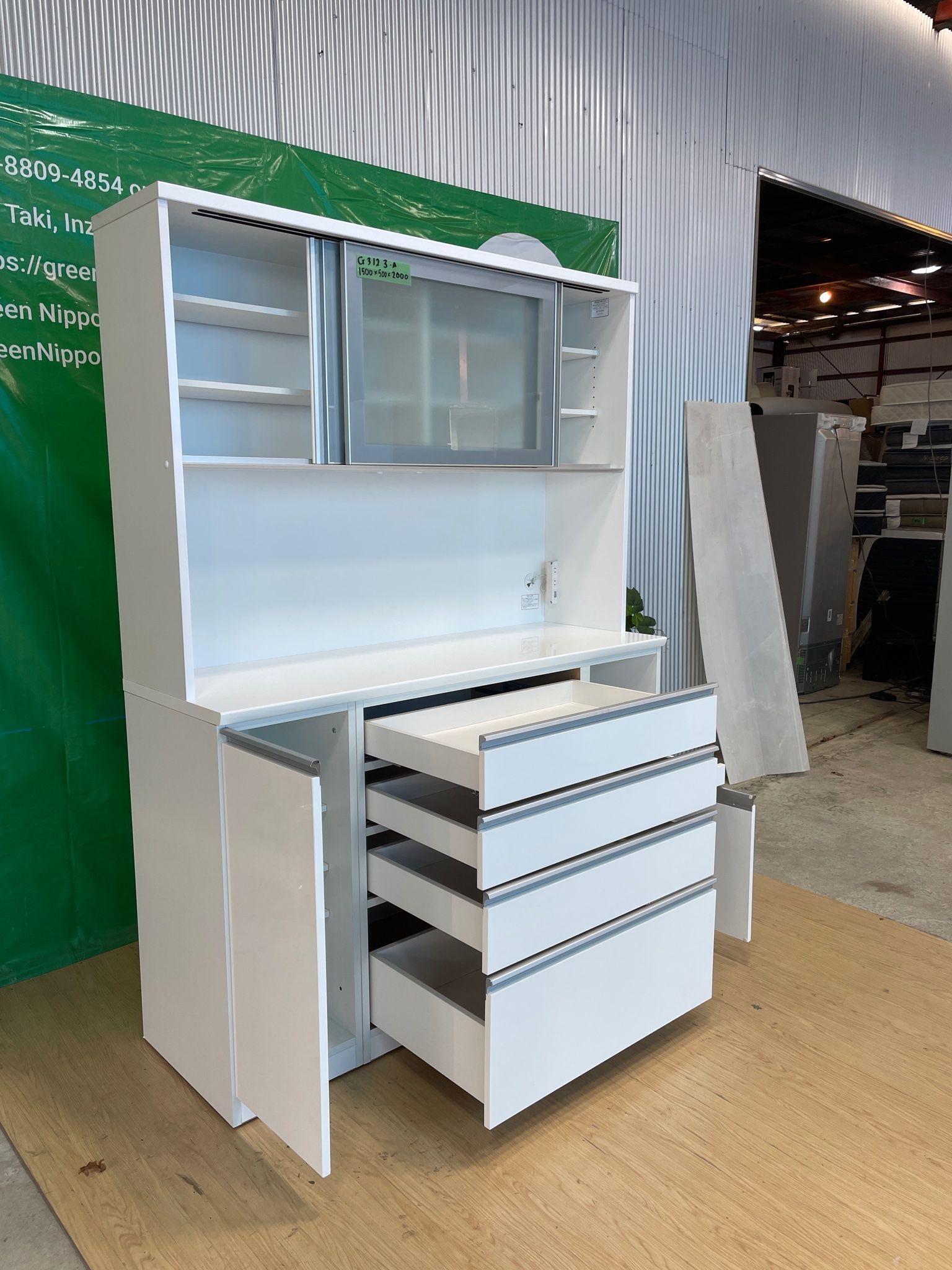 Tủ bếp G3123A Nitori 1500x500x2000(kitchen greennippongroup