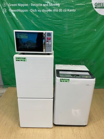  Set tủ lạnh máy giặt lò vi sóng G3423C13-14 (set of 3 items) 