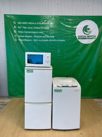  Set tủ lạnh máy giặt lò vi sóng G3419C13-14(set of 3 items) 