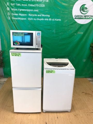  Set tủ lạnh, máy giặt, lò vi sóng G4053C nh 03-14-16 (set of fridge, washing machine, and microwave) 
