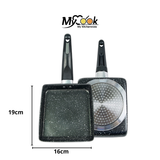  Chảo vuông hoa cương chống dính MyCook 