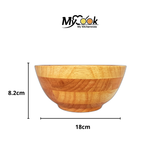  晶瓚簡約輕食和風木碗 