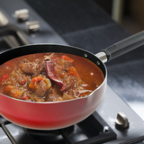  Chảo lòng sâu chống dính có miệng rót 