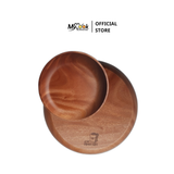  Dĩa gỗ tròn lòng sâu MyCook 