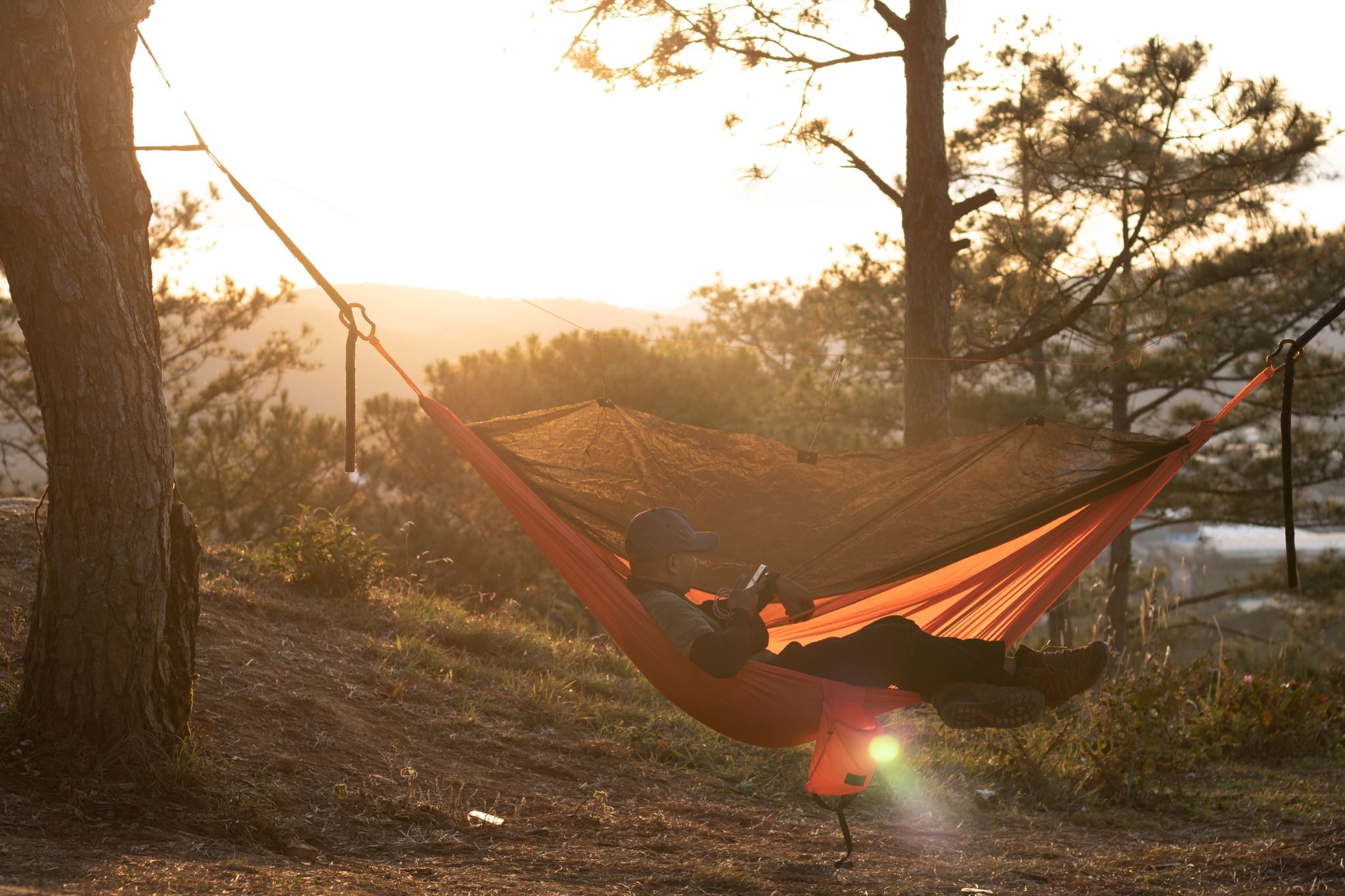  Cocoon-net mosquito proof hammock 