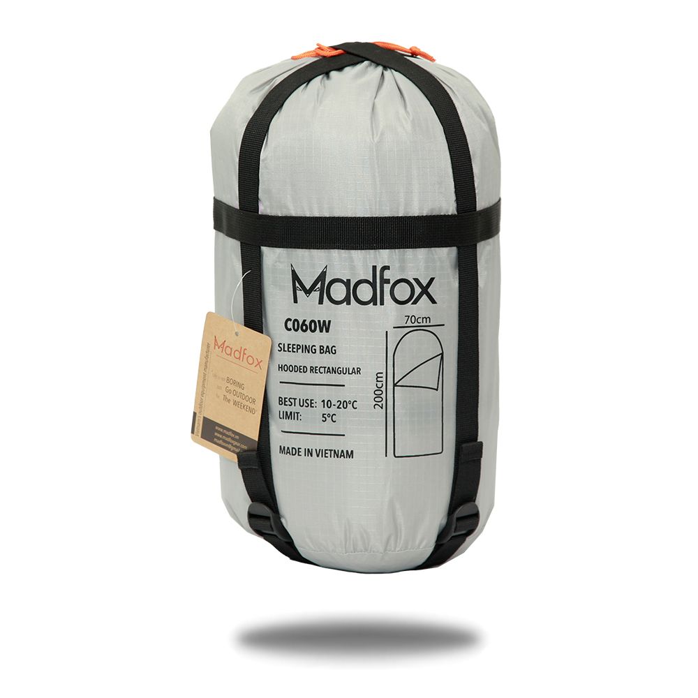  C060W waterproof hooded rectangular sleeping bag 
