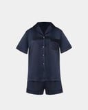  Set pijama ngắn ELLE Pandemos dáng suông thoải mái, tinh tế với chi tiết tối giản LD2504 
